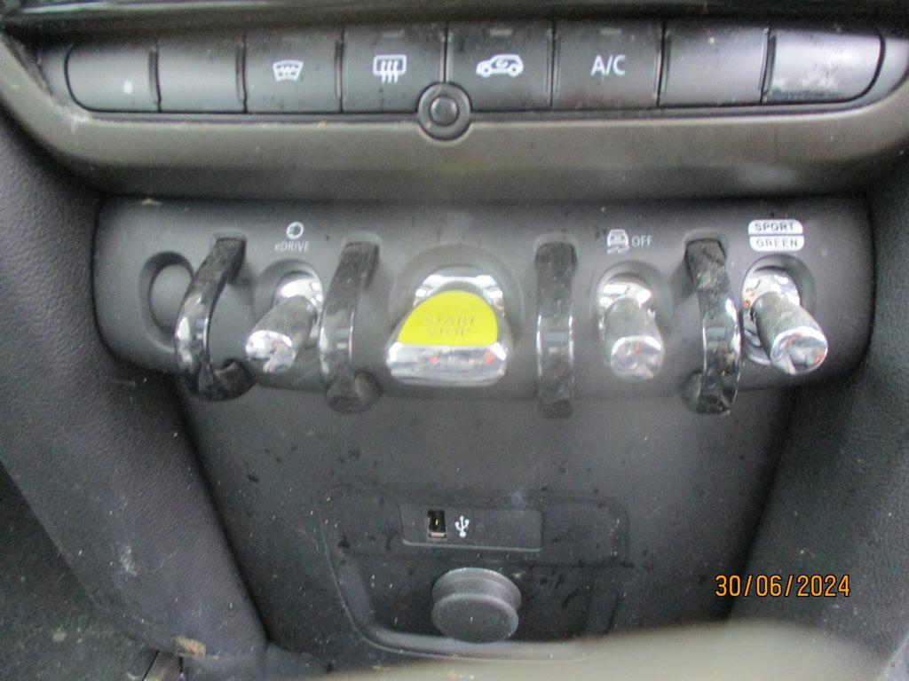 BMW MINI COUNTRYMAN F60 2021 START STOP BUTTON SWITCH PANEL
