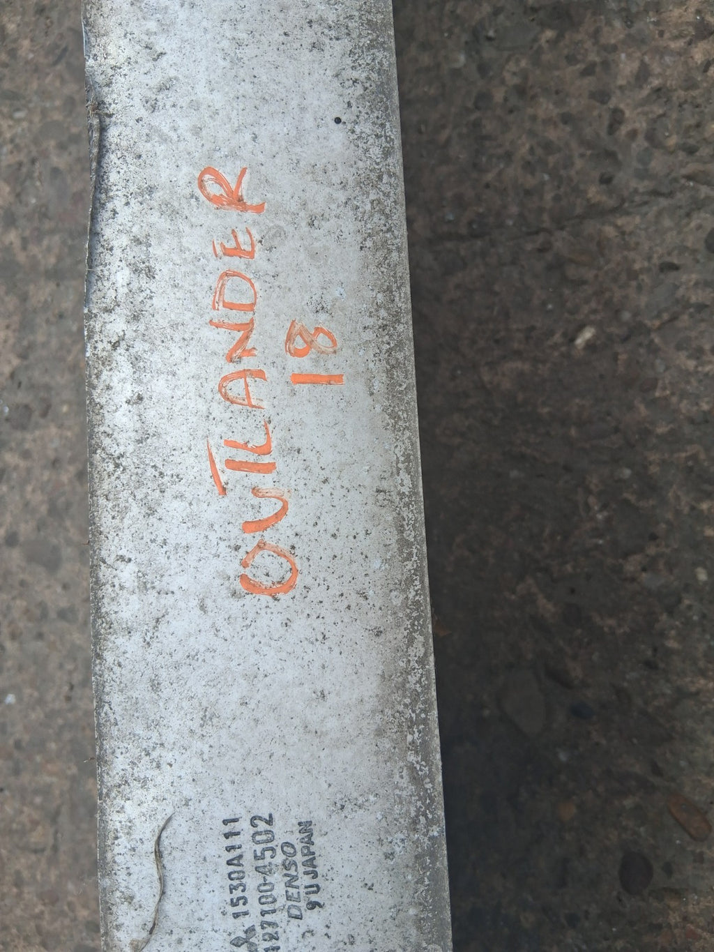 2018 MITSUBISHI OUTLANDER MK3 2.3 DIESEL INTERCOOLER RADIATOR 1271004502