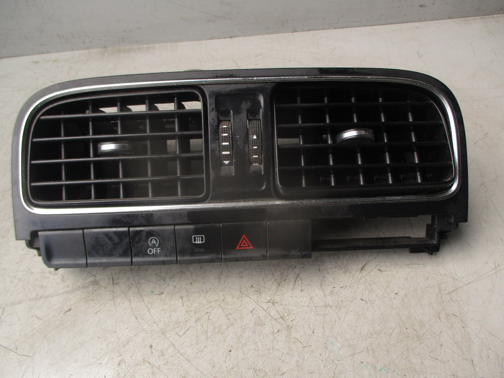 2016 VOLKSWAGEN POLO MK5 6R DASHBOARD CENTER AIR VENT 6C0819728CVAL