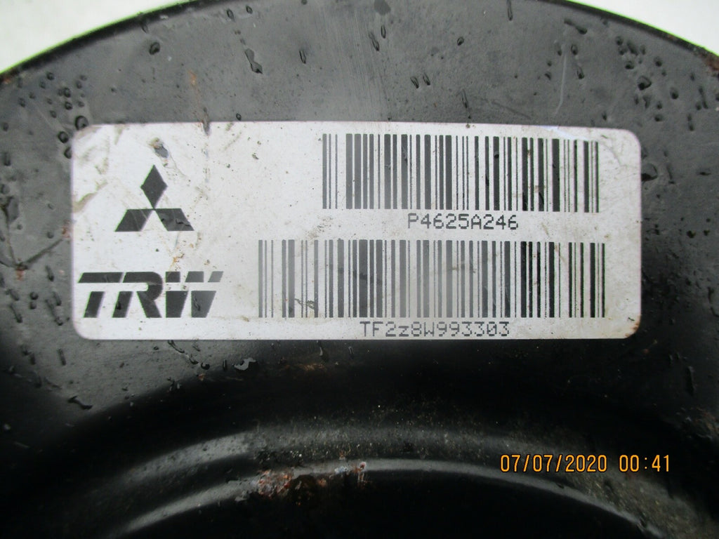 MITSUBISHI COLT CZ1 2011 1.1 PETROL BRAKE SERVO P4625A246