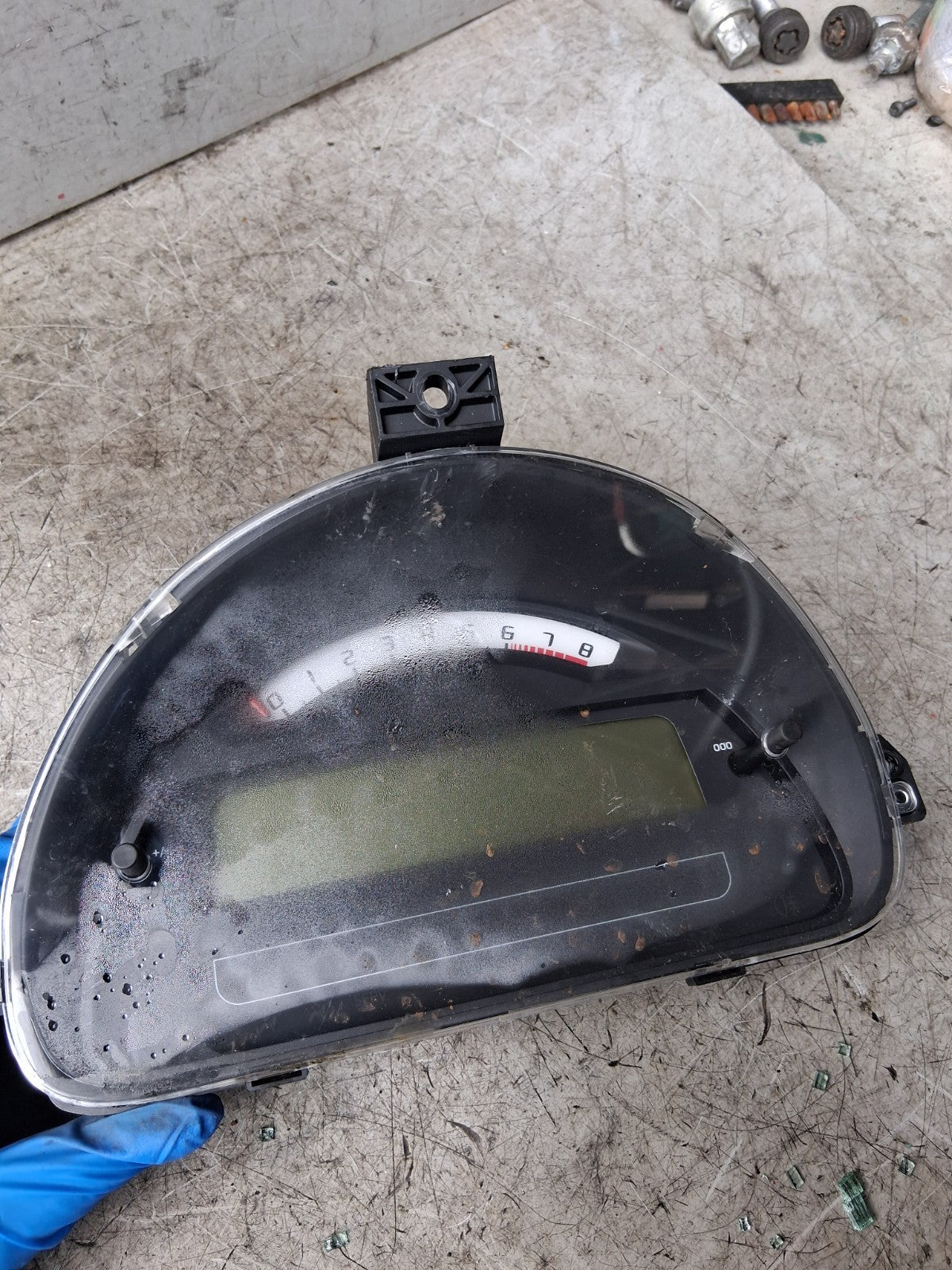 2008 CITROEN C2 SPEEDOMETER  INSTRUMENT CLUSTER P9660225780