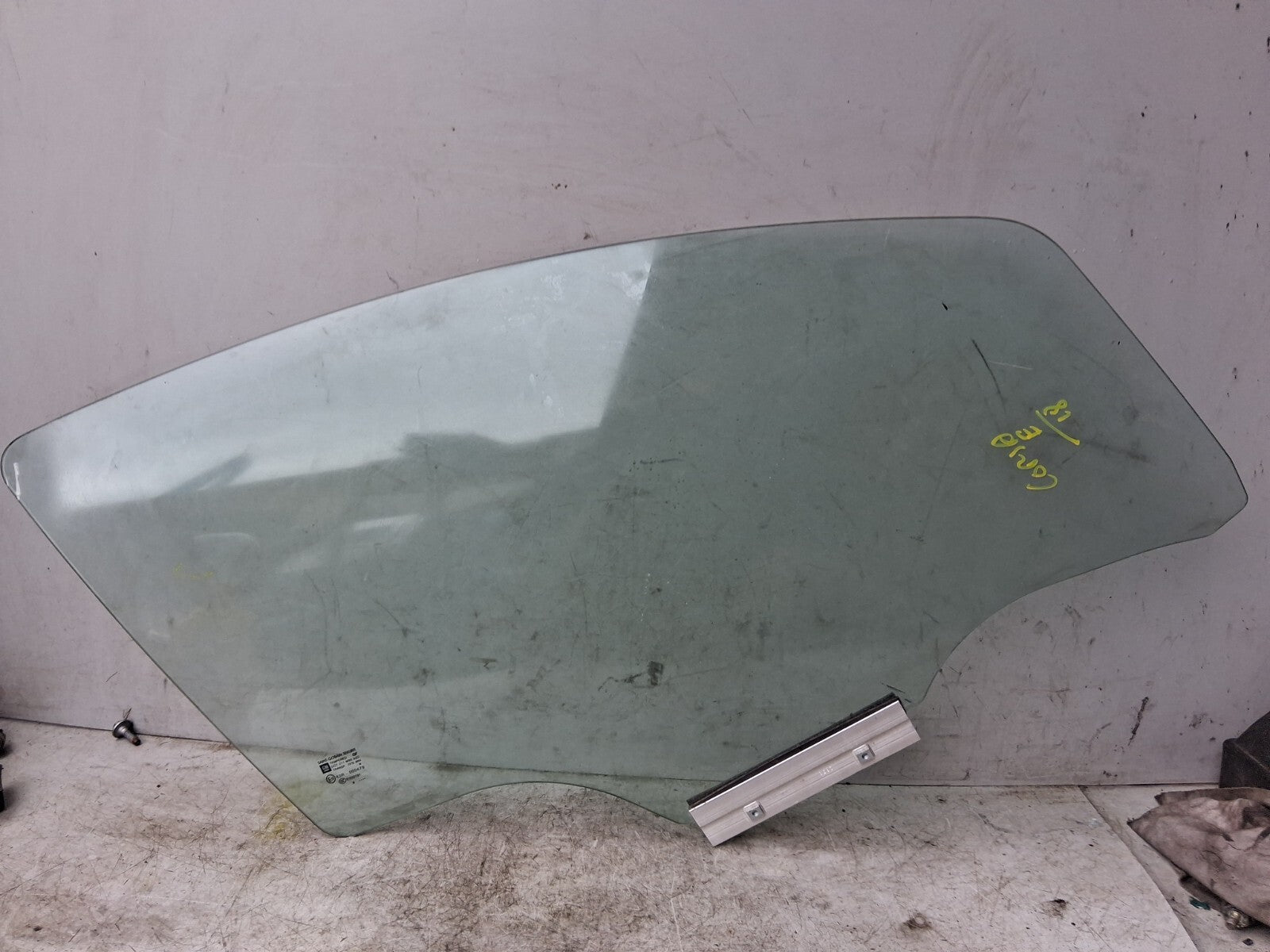 VAUXHALL CORSA E 2018 OSR DRIVER SIDE REAR RIGHT WINDOW GLASS 43R000479
