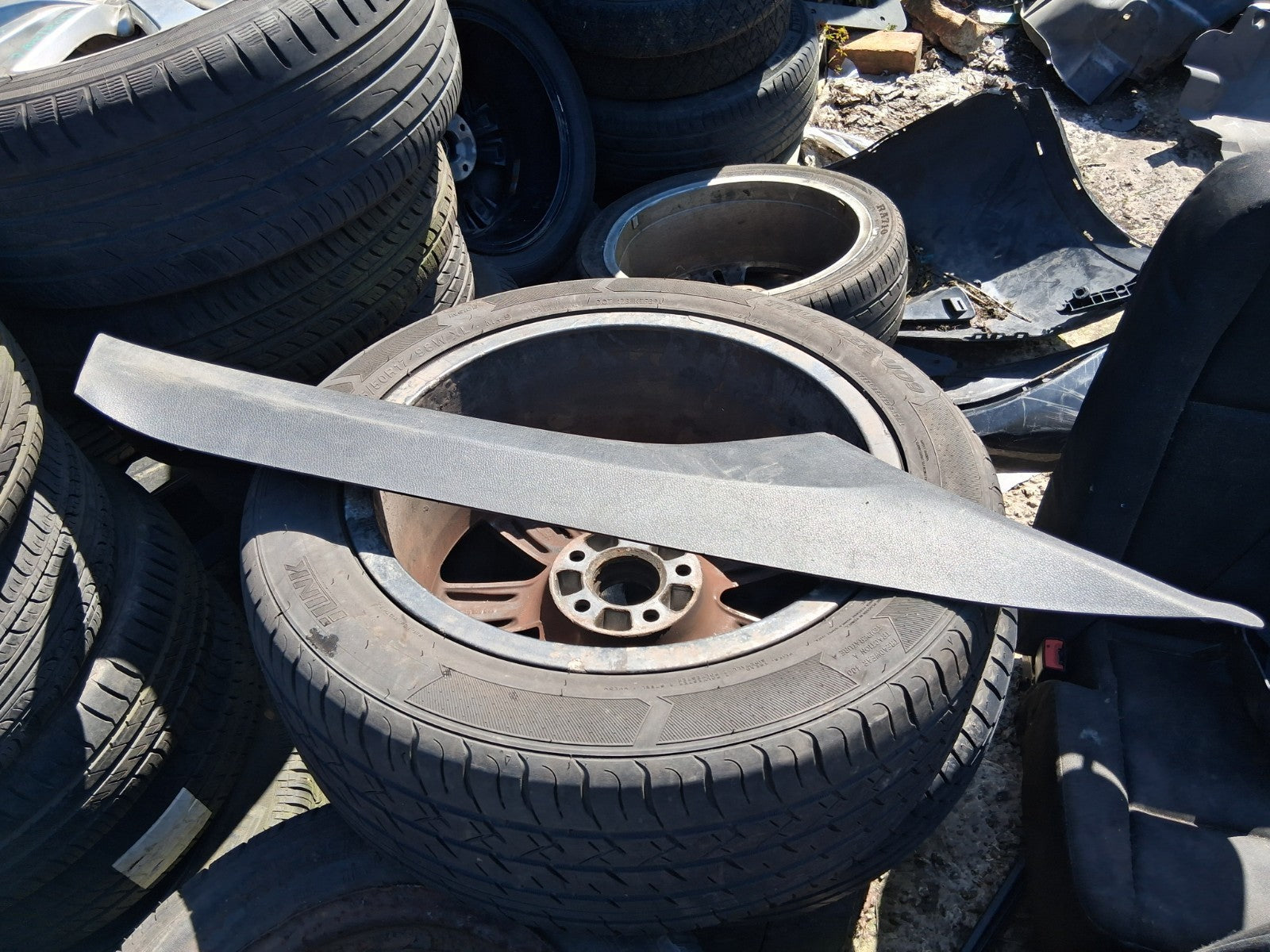 2022 MERCEDES BENZ SPRINTER W907 OSF DRIVER SIDE A PILLAR TRIM PANEL A9076901200