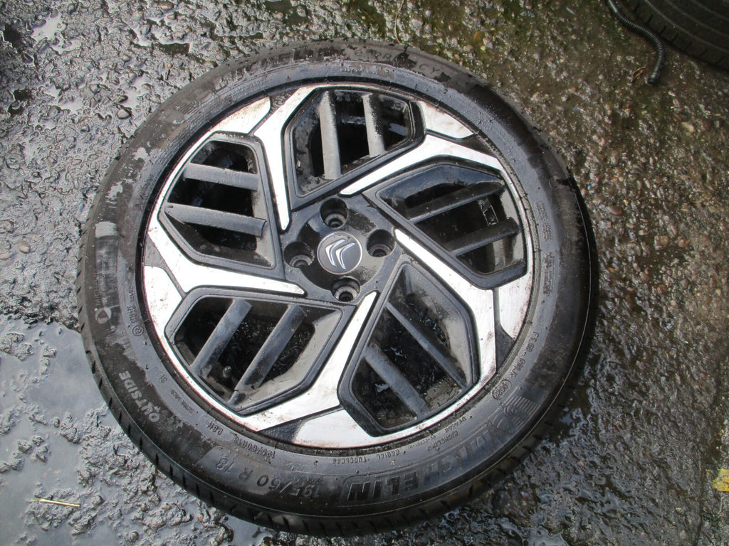 CITROEN C4 MK3 2021 18 INCH ALLOY WHEEL WITH TYRE 195/60R18