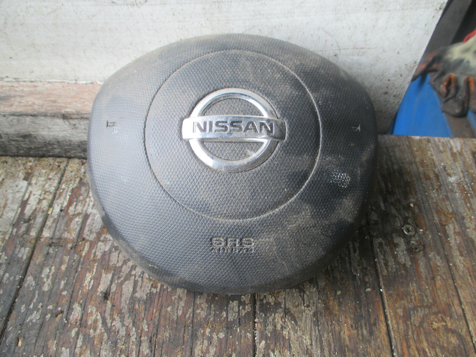 NISSAN MICRA K12 2008 OS DRIVER SIDE STEERING WHEEL SAFETY BAG