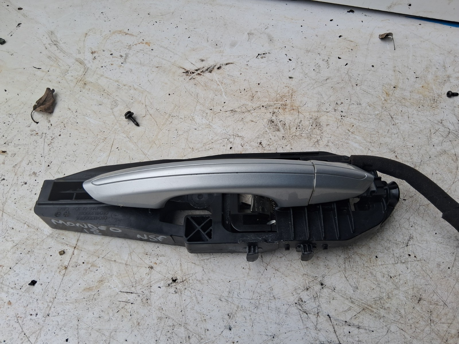 2018 FORD MONDEO MK5 NSF PASSENGER SIDE FRONT LEFT EXTERIOR DOOR HANDLE