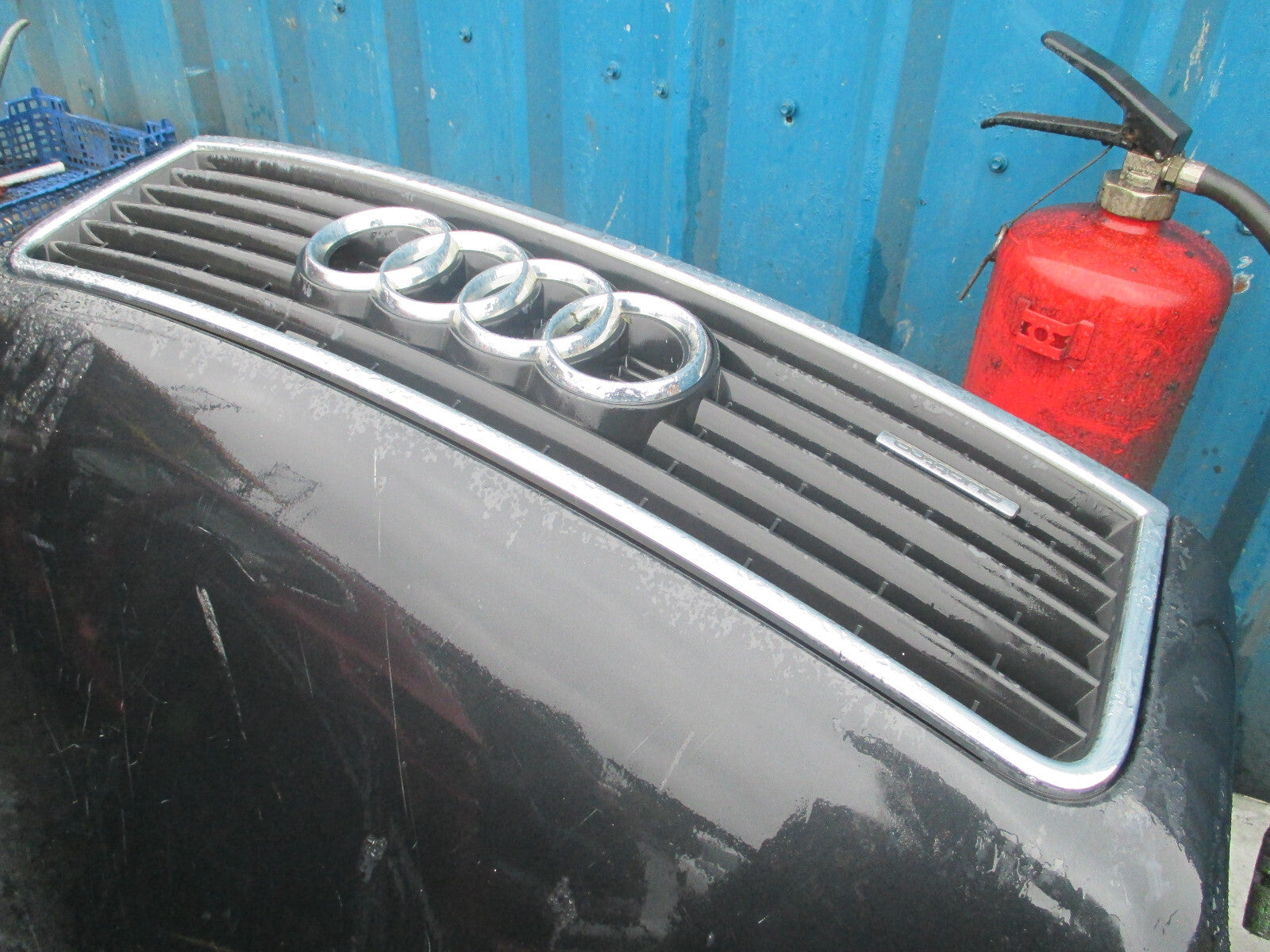 AUDI A6 2002 C5 FRONT BONNET HOOD BLACK
