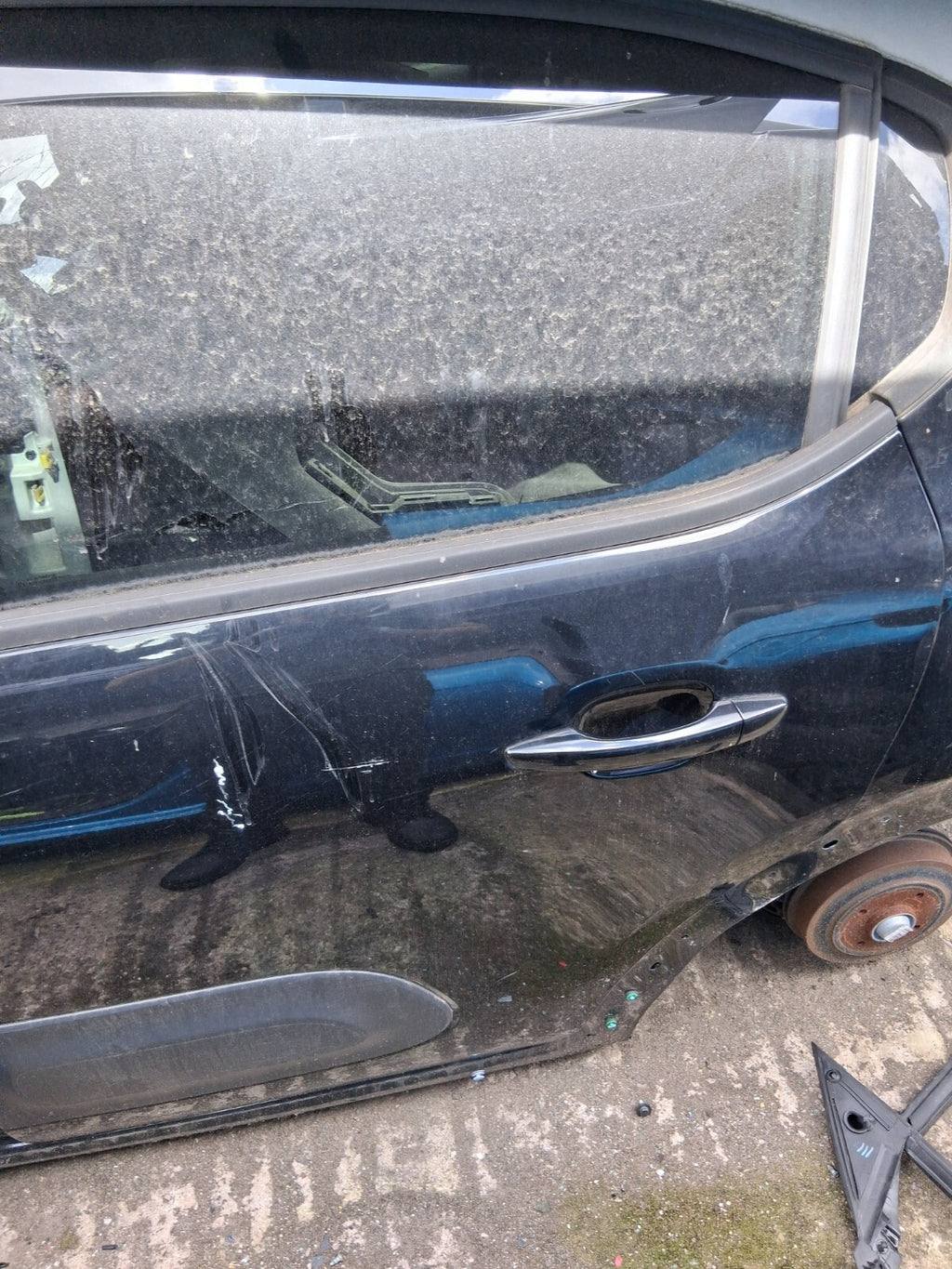 2021 CITROEN C3 MK3 NSR PASSENGER SIDE REAR BARE DOOR NOIR PERLA NERA KTV