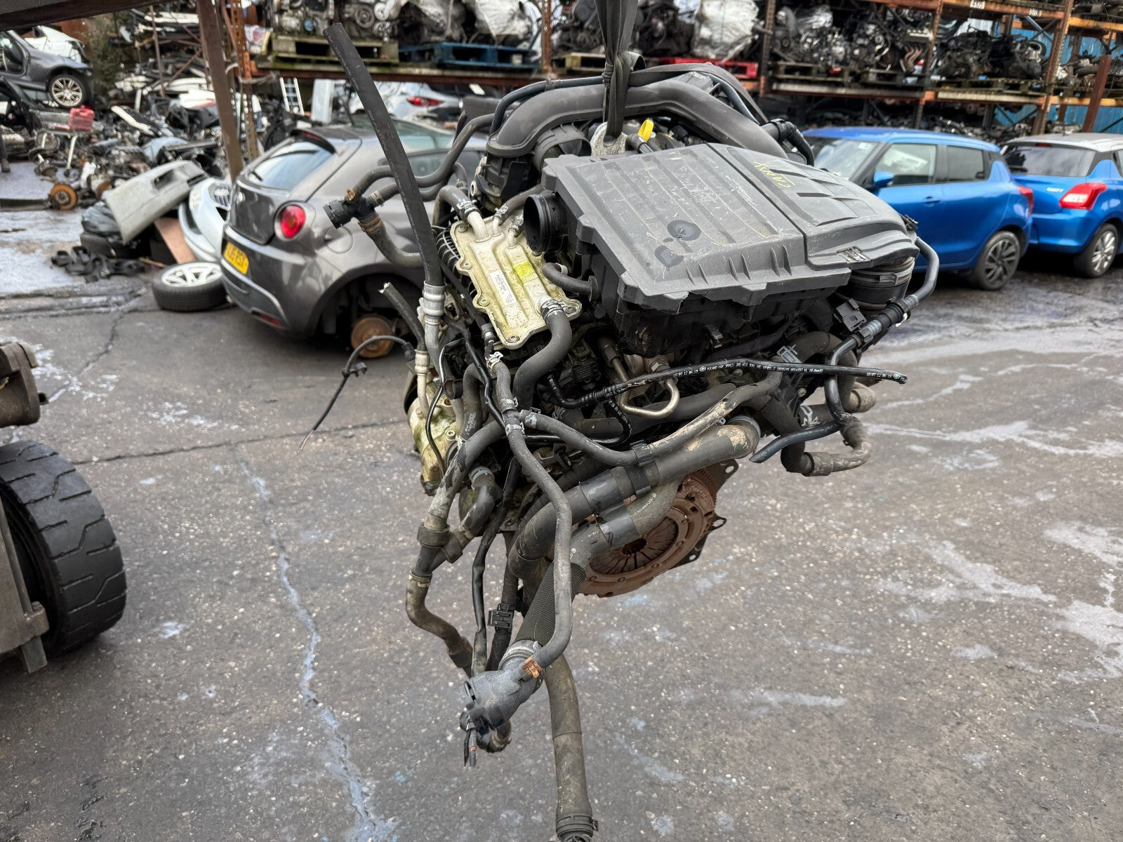 2019 VOLKSWAGEN CADDY 2K 1.0 PETROL ENGINE COMPLETE DKR