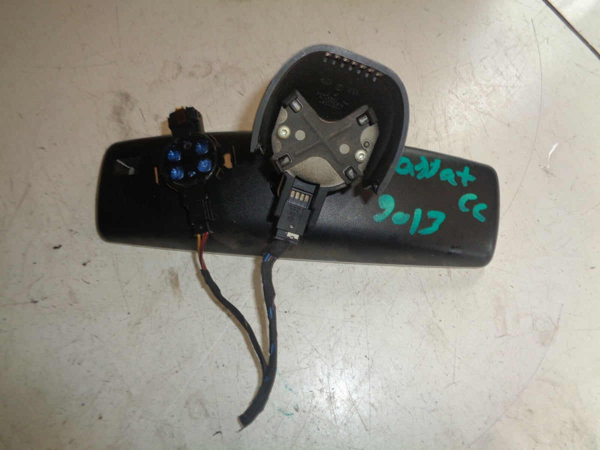 VW VOLKSWAGEN PASSAT CC 2012 REAR VIEW INTERIOR MIRROR AUTO DIMMING 7N0857511K