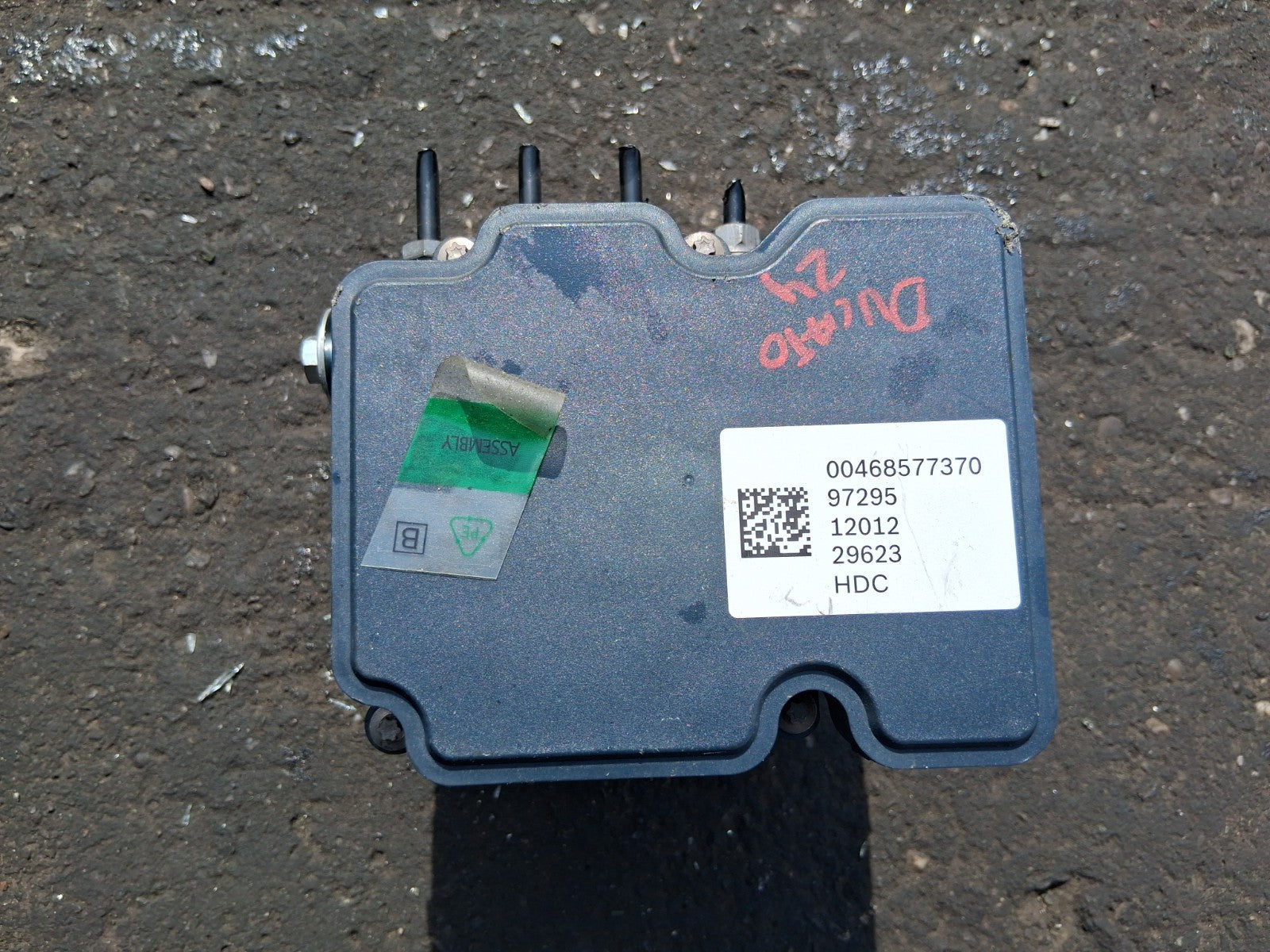 2024 FIAT DUCATO MK3FACELIFT 2.2 DIESEL ABS PUMP CONTROL MODULE 0265297346