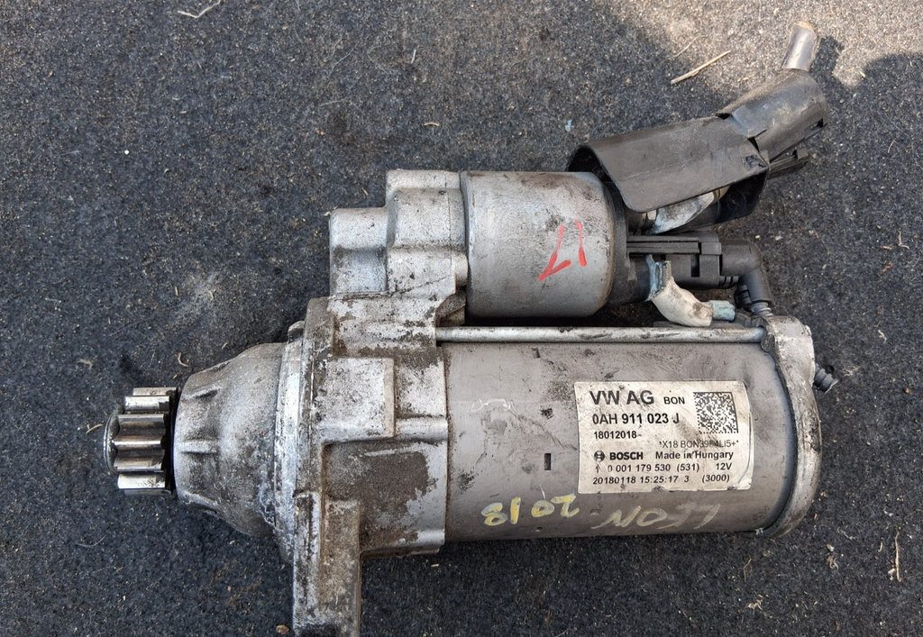 SEAT LEON MK3 2018 1.4 PETROL STARTER MOTOR 0AH911023J