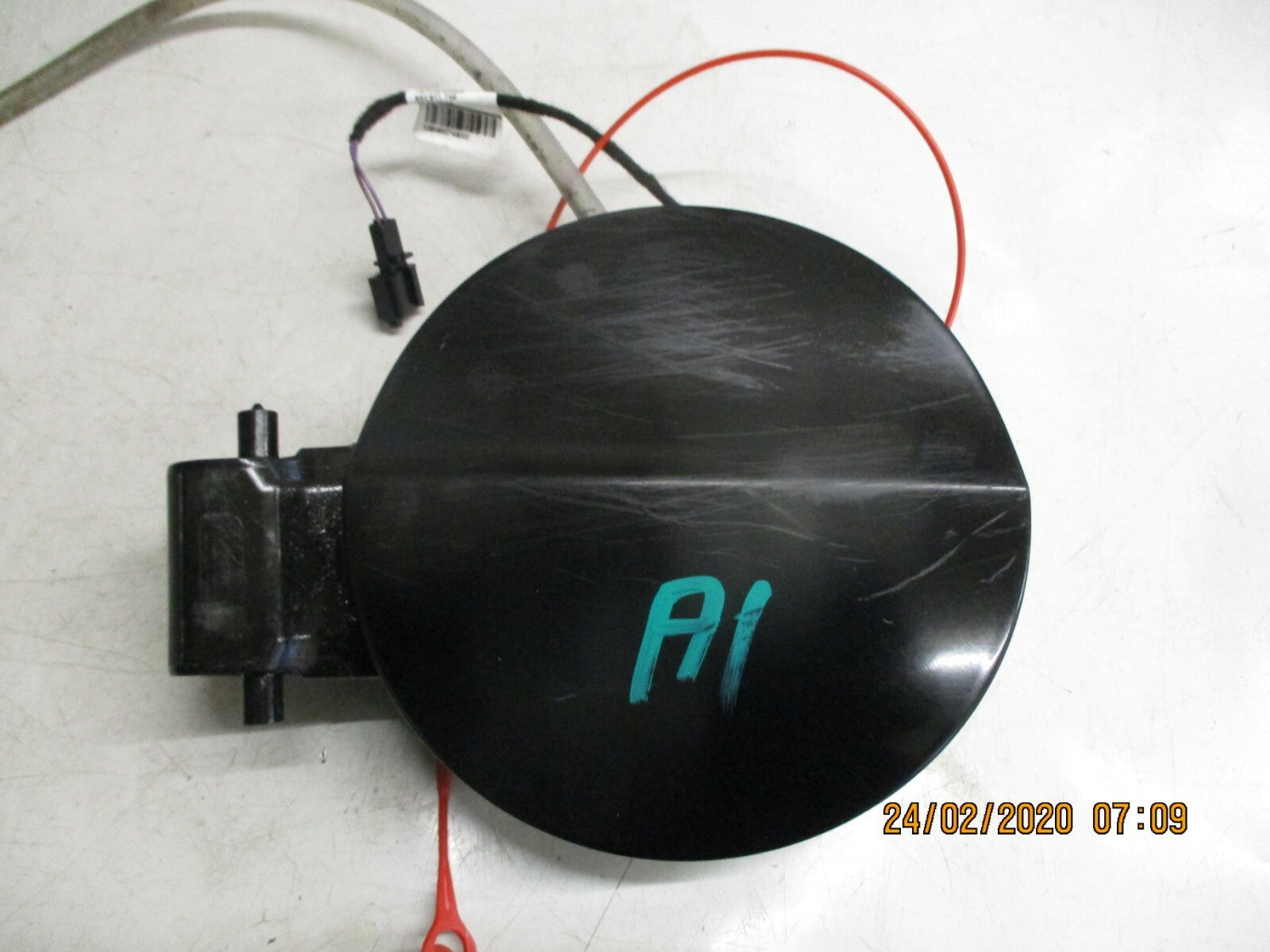 AUDI A1 8X 2017 PETROL DIESEL FUEL FILLER DOOR FLAP CAP COVER BLACK 8X0809906