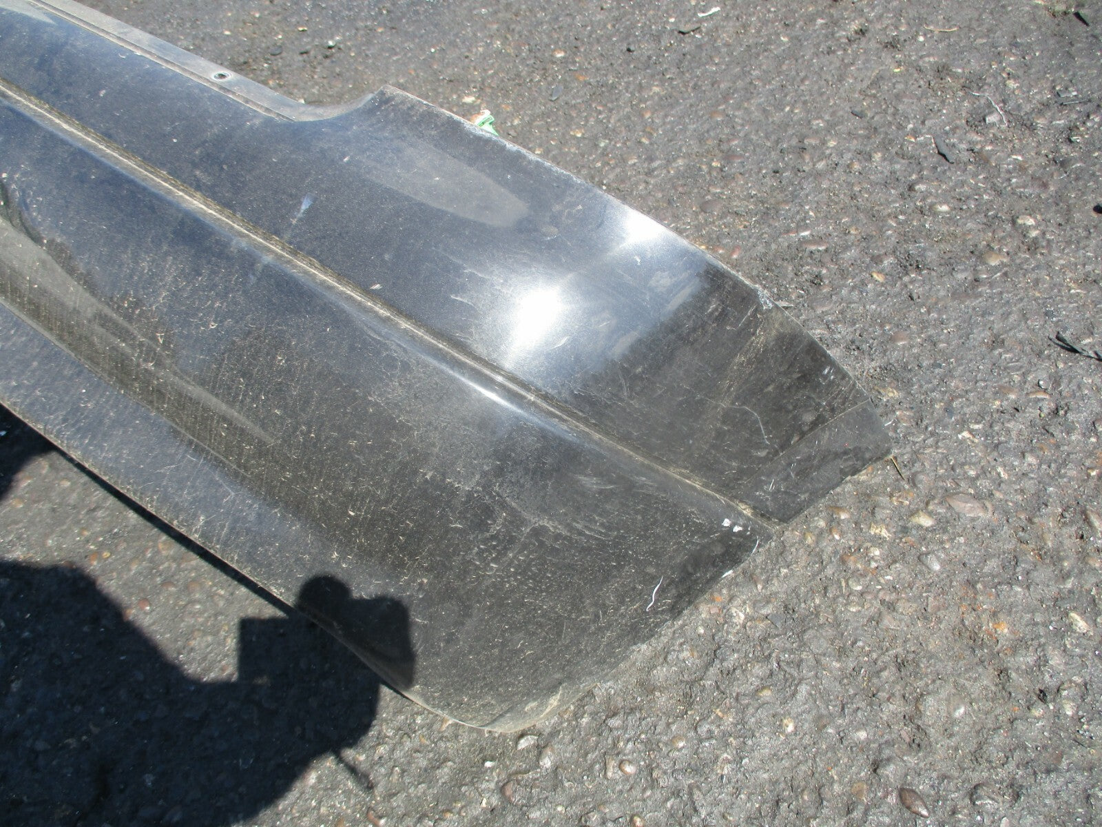 VAUXHALL ASTRA G 2001 MK4 COMPLETE REAR BACK PLASTIC BUMPER IN BLACK