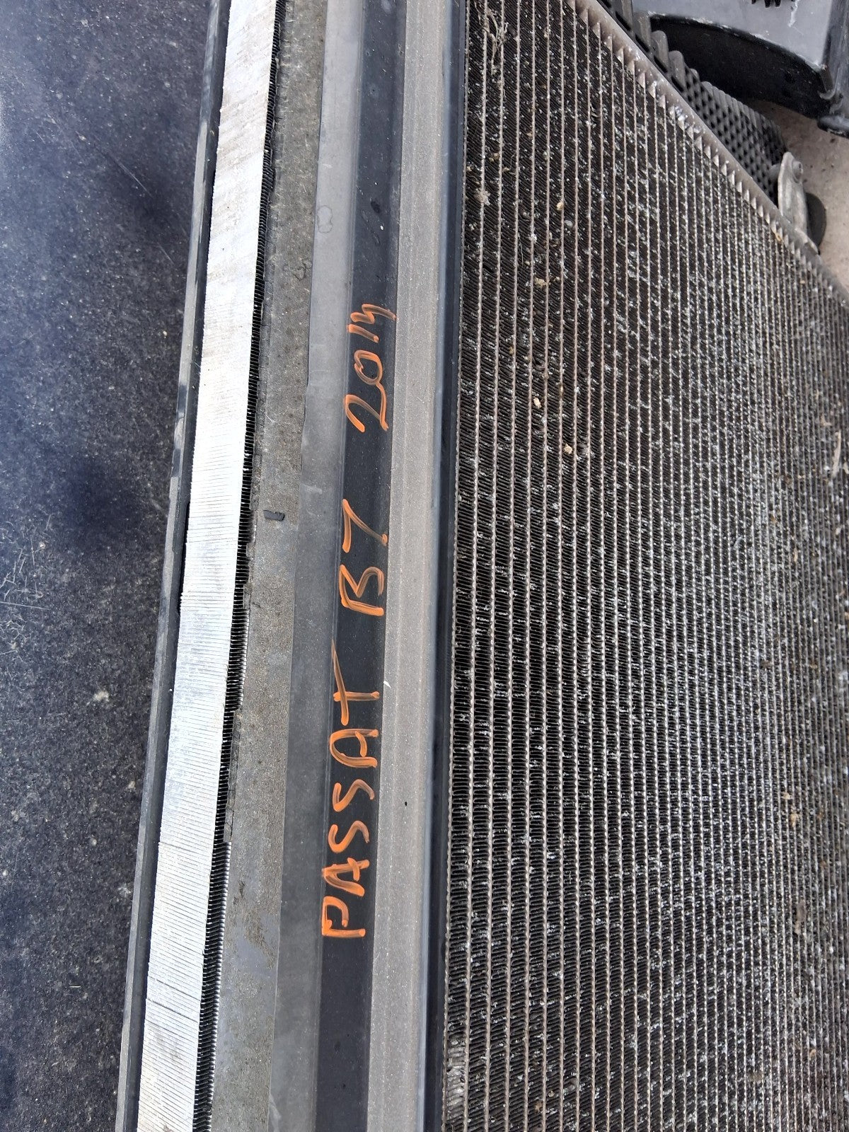 2014 VW VOLKSWAGEN PASSAT B7 2.0 DIESEL COMPLETE RAD PACK RADIATOR FRONT PANEL