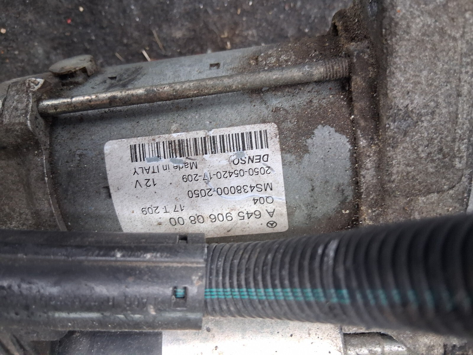 2018 MERCEDES A CLASS W176 1.6 PETROL STARTER MOTOR A6459060800