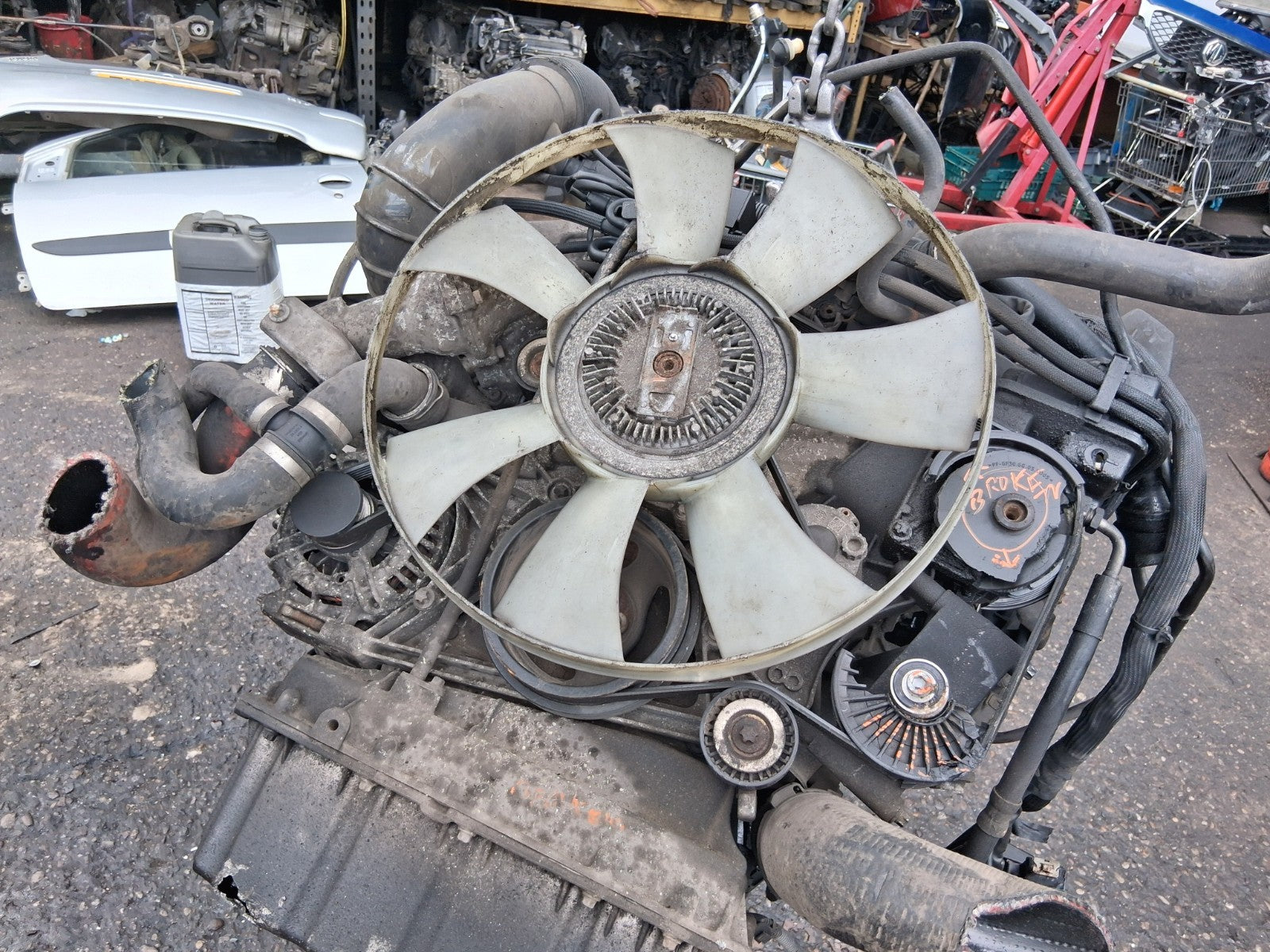 2010 MERCEDES BENZ SPRINTER W906 2.1 DIESEL COMPLETE ENGINE 651.955