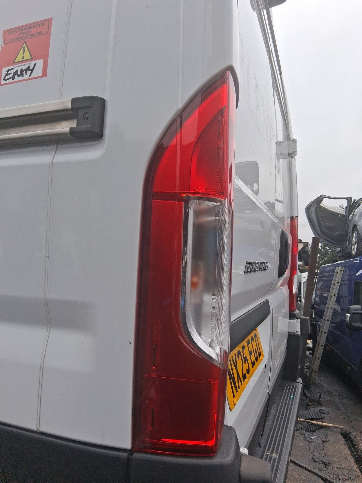 2025 FIAT DUCATO MK3 HIGH ROOF NSR PASSENGER SIDE REAR LEFT TAIL LIGHT