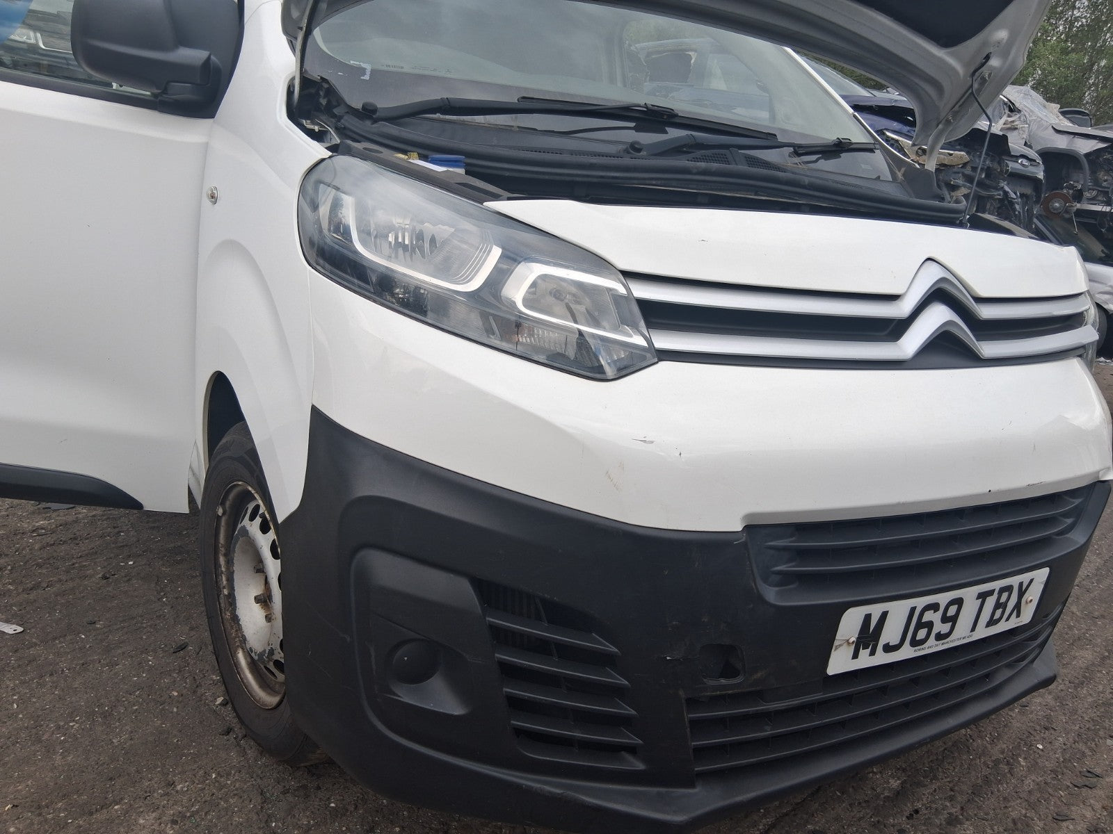 2019 CITROEN DISPATCH MK3 OSF DRIVER SIDE FRONT HEADLIGHT HEADLAMP 9808567880