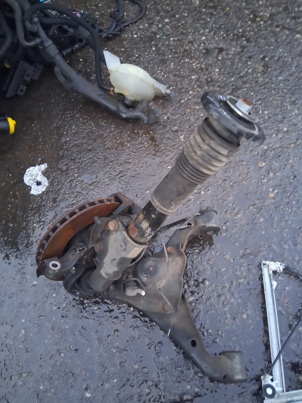 2021 MERCEDES BENZ SPRINTER W907 2.1 D OSF DRVER SIDE FRONT LEG A9073206001