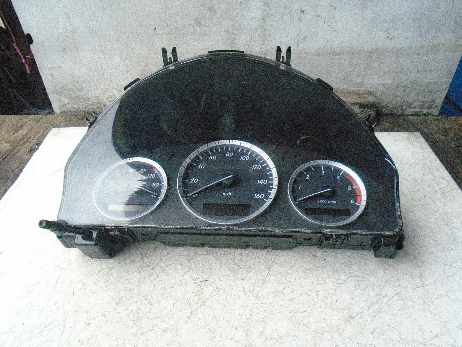 MERCEDES BENZ C CLASS W204 2012 2.1 DIESEL SPEEDOMETER INSTRUMENT CLUSTER