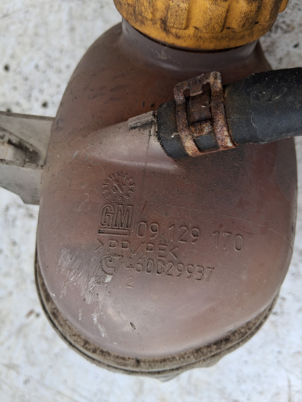 2005 VAUXHALL CORSA C COOLANT OVERFLOW EXPANSION TANK RESERVOIR 460029937