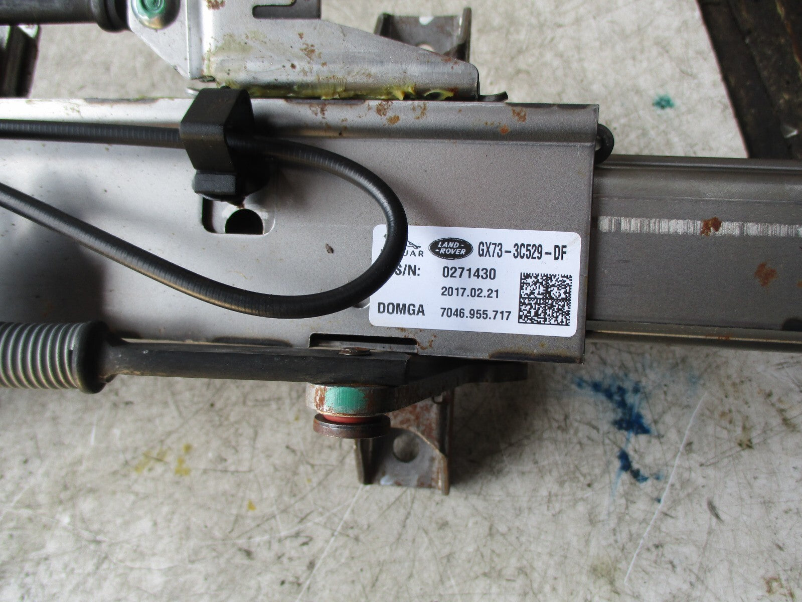 JAGUAR XE 2017 STEERING COLUMN GX733C529