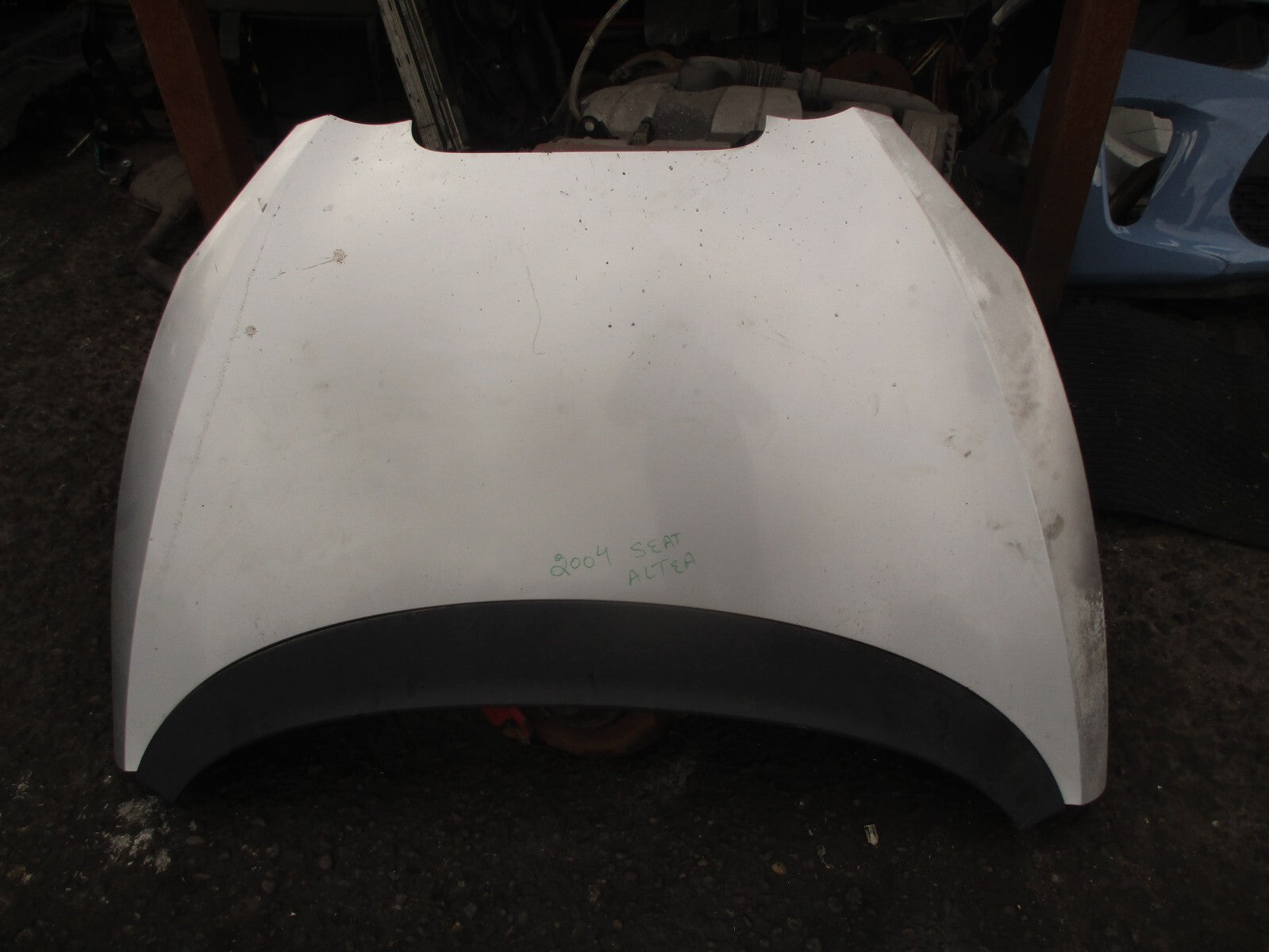 2004 SEAT ALTEA MK1 FRONT COMPLETE BONNET GREY