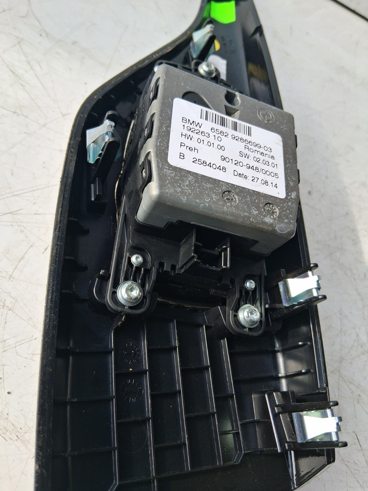 BMW 1SERIES F20 2015 MULTIFUNCTION SWITCH IDRIVE CONTROLLER & TRIM 6582928669903