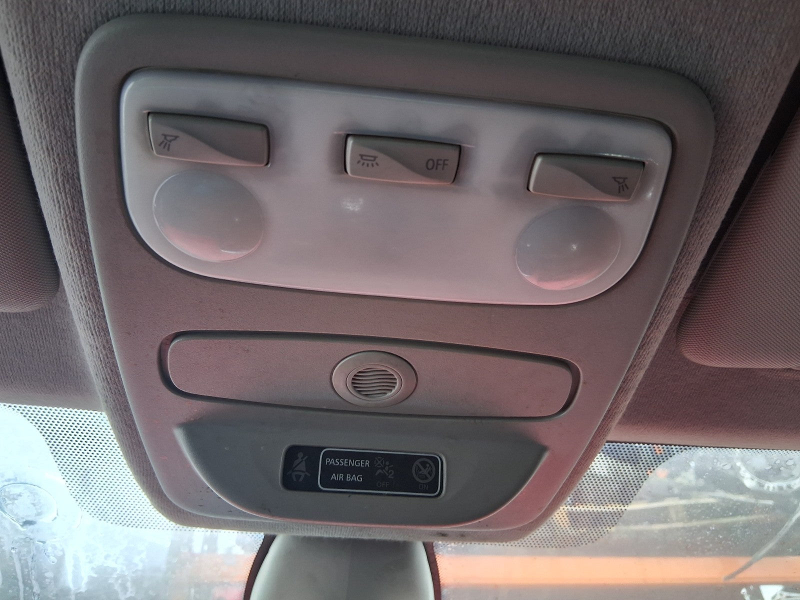 2013 RENAULT CLIO X98 MK4 FRONT INTERIOR ROOF READING COURTESY LIGHT