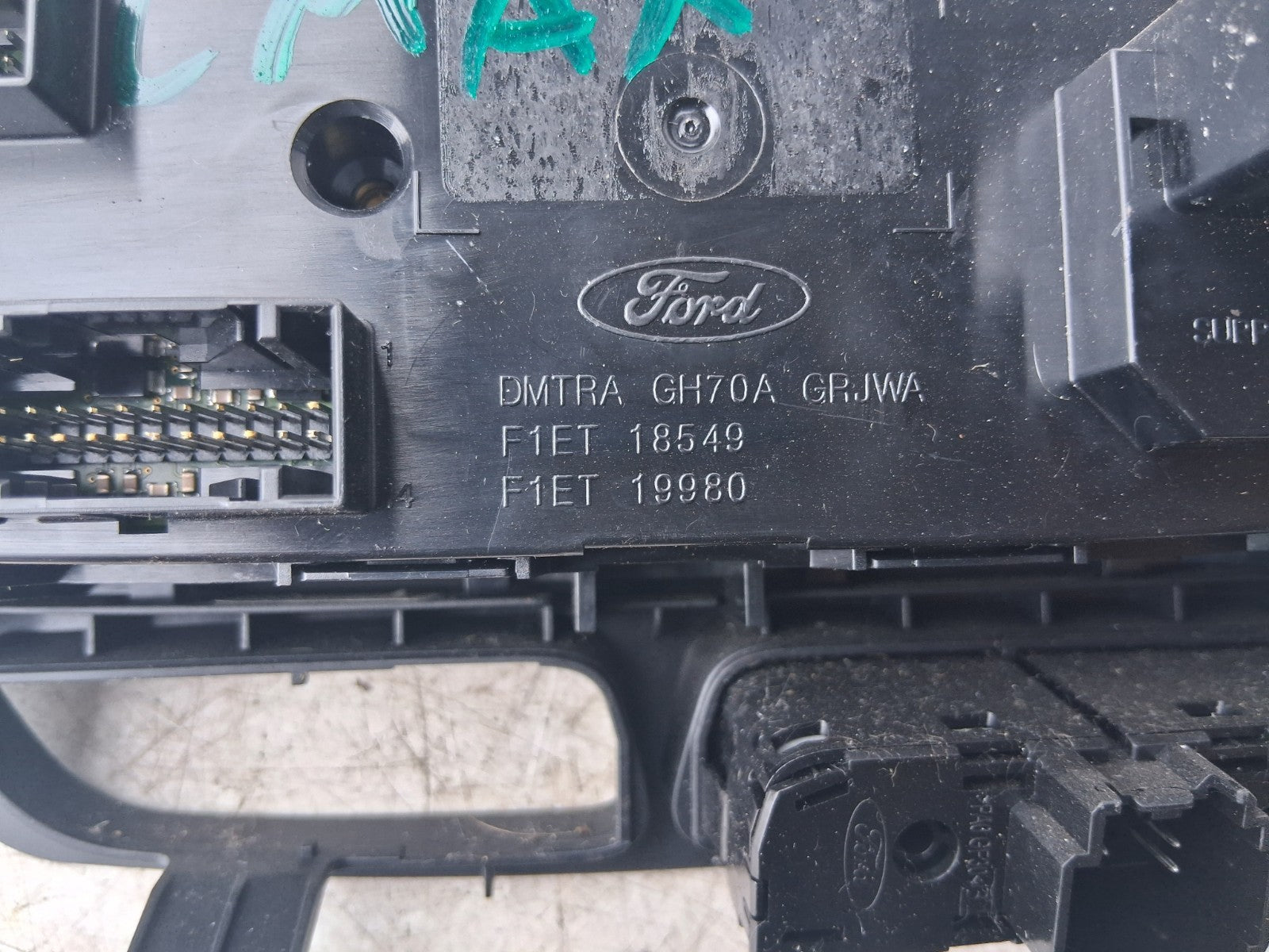 2016 FORD C MAX MK2 HEATER AC CLIMATE CONTROL SWITCH PANEL