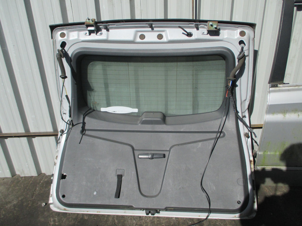 SSANGYONG KYRON 2009 TAILGATE BOOTLID BOOT LID SILVER