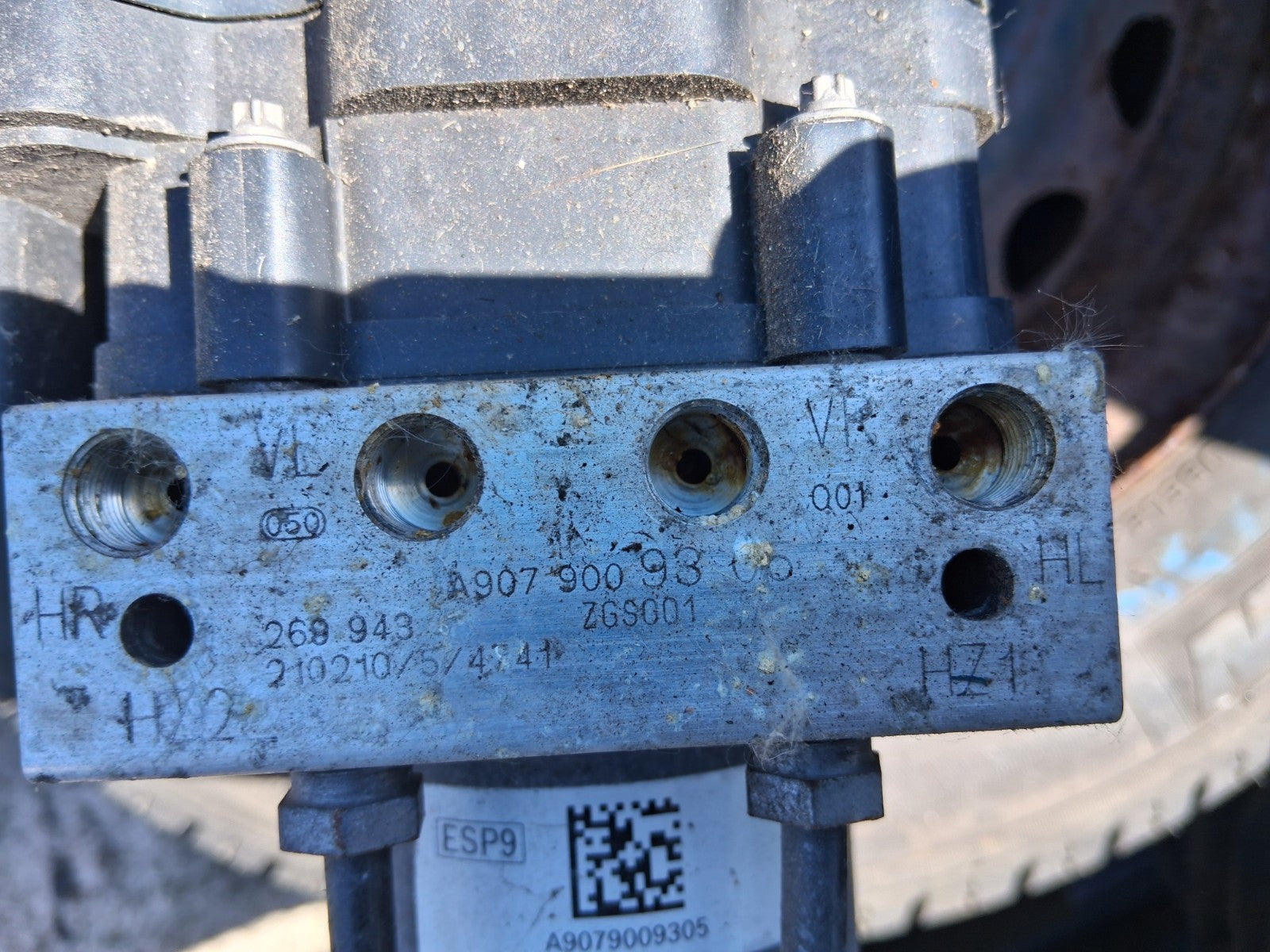 2021 MERCEDES SPRINTER W907 ABS PUMP MODULATOR MODULE A9079009305