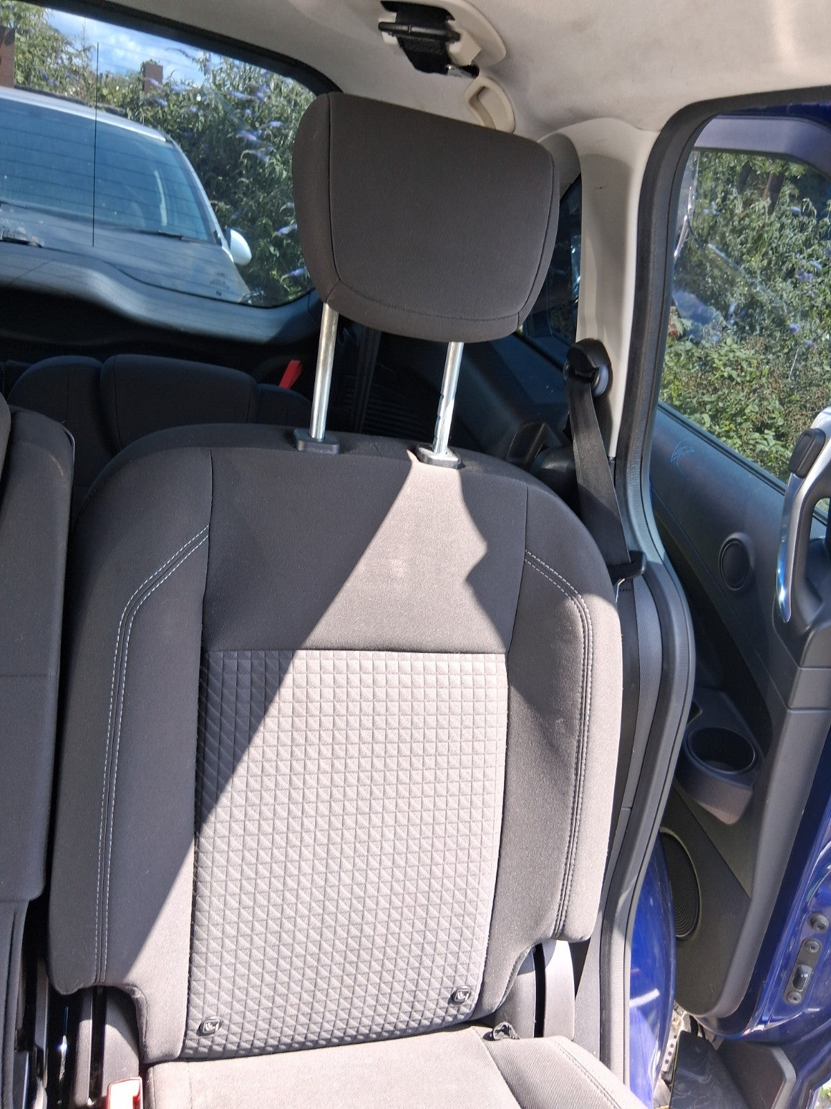 2015 FORD GRAND C MAX MK2 NS PASSENGER SIDE 2ND ROW FABRIC SEAT