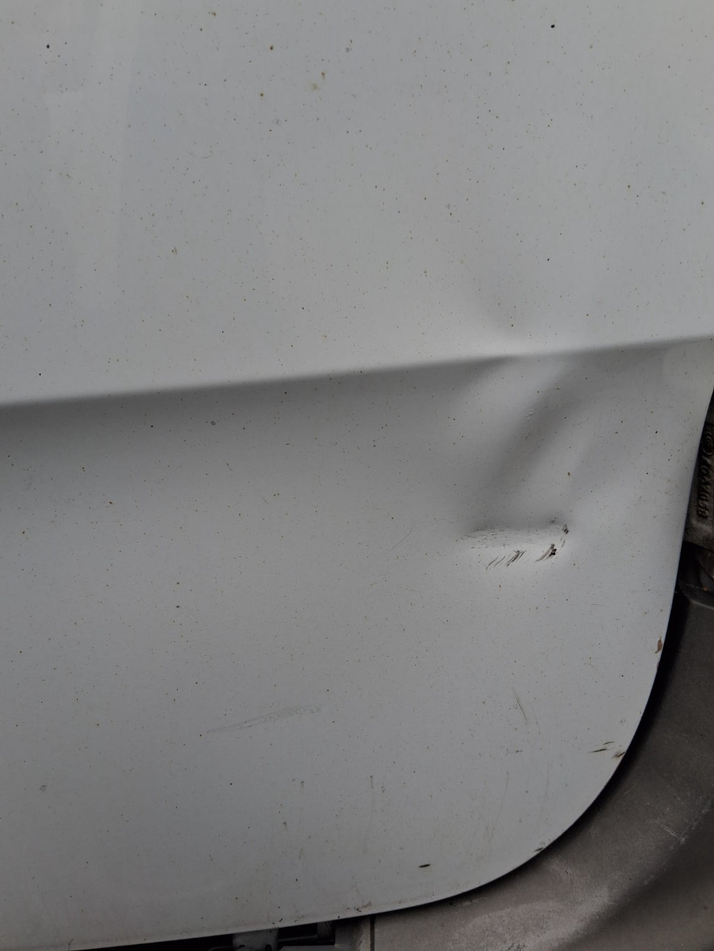 2018 MERCEDES BENZ SPRINTER W907 OSR DRIVER SIDE COMPLETE REAR RIGHT DOOR WHITE