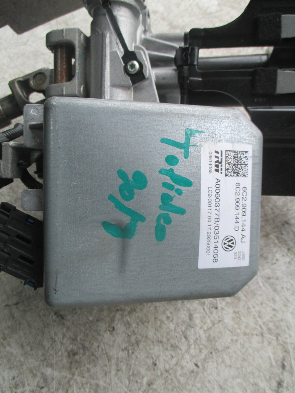 SEAT TOLEDO MK4 2017 ELECTRIC STEERING COLUMN 6C2909144