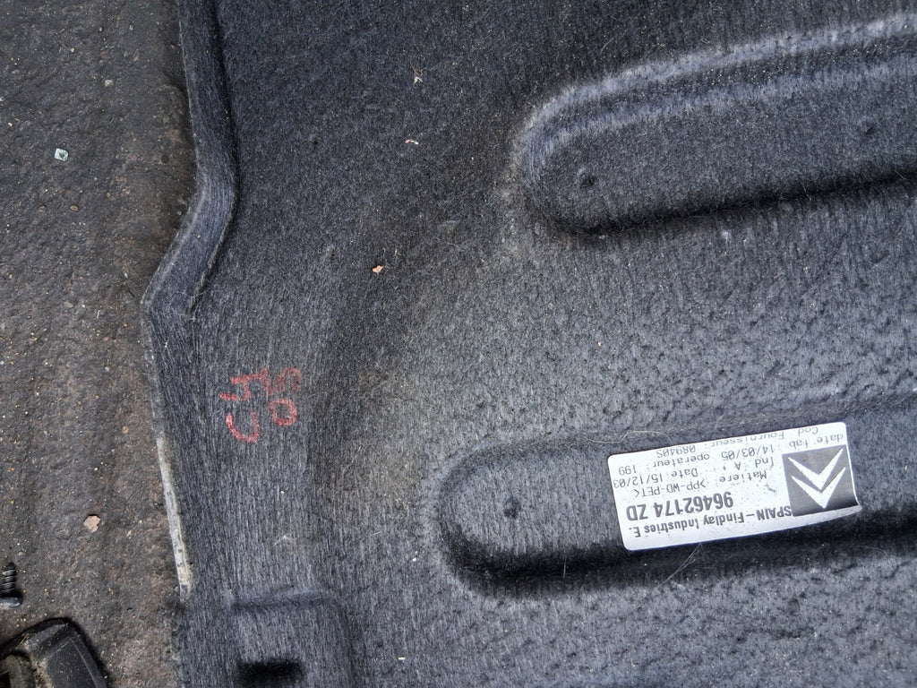 2004 CITROEN C4 MK1 5 DOOR REAR STORAGE PARCEL SHELF LOAD COVER 96462174ZD