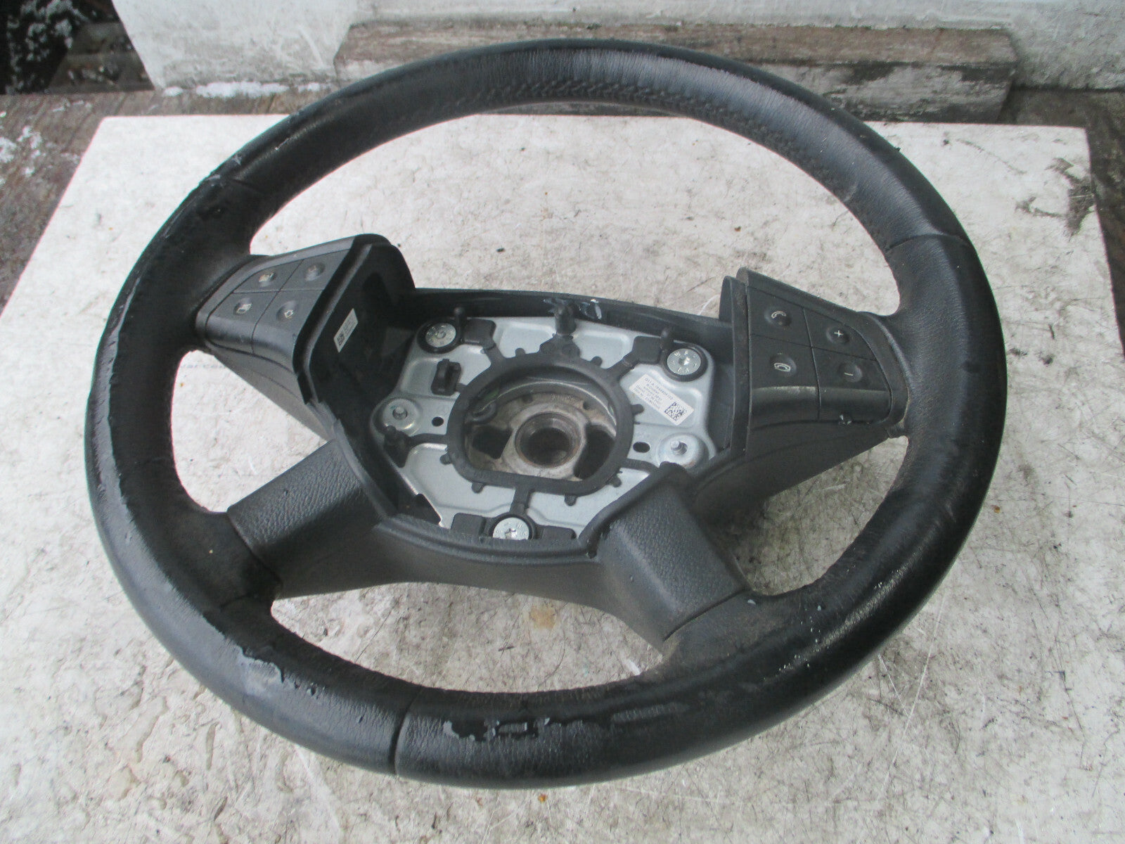 MERCEDES B CLASS W245 2007 MULTIFUNCTION STEERING WHEEL A1644604103