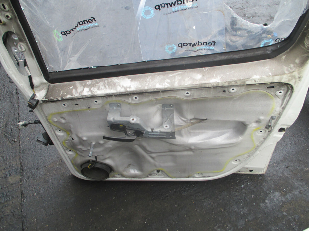 2015 PEUGEOT BIPPER OSF DRIVER SIDE FRONT DOOR BARE WHITE
