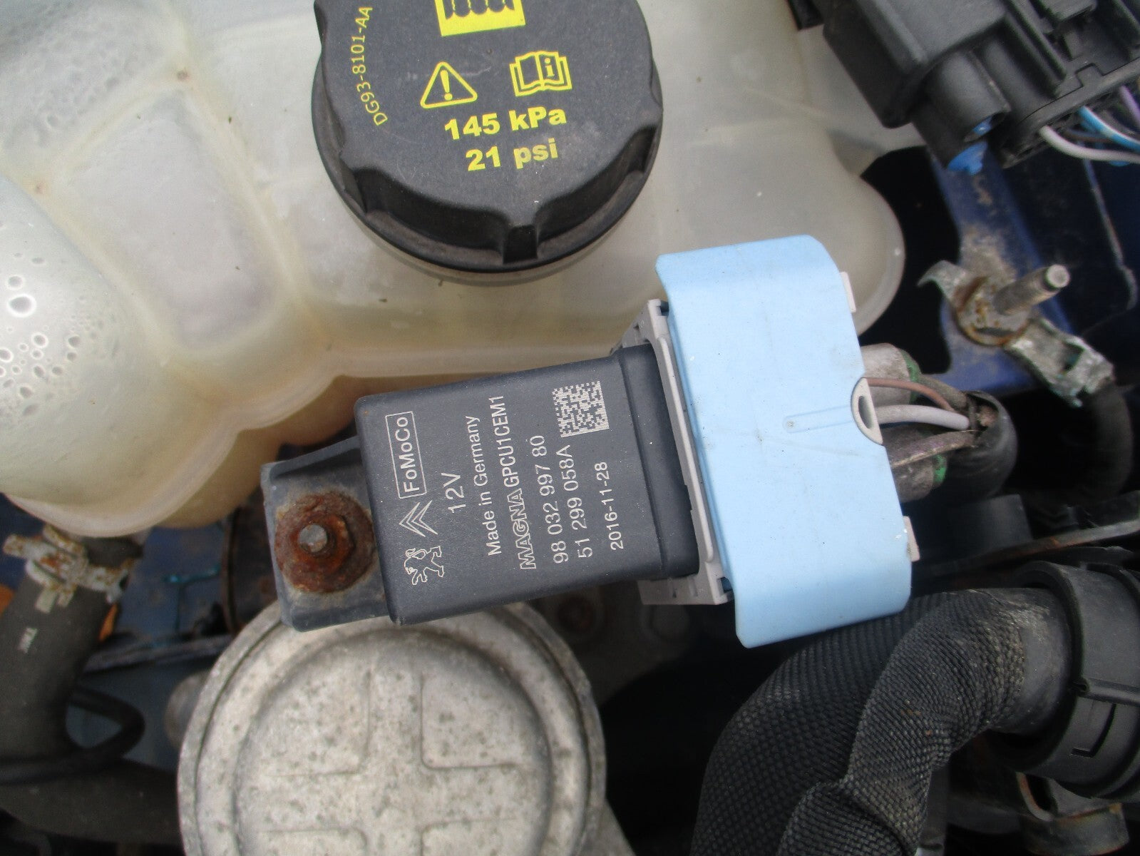 2017 FORD MONDEO MK5 GLOW PLUG RELAY 9803299780