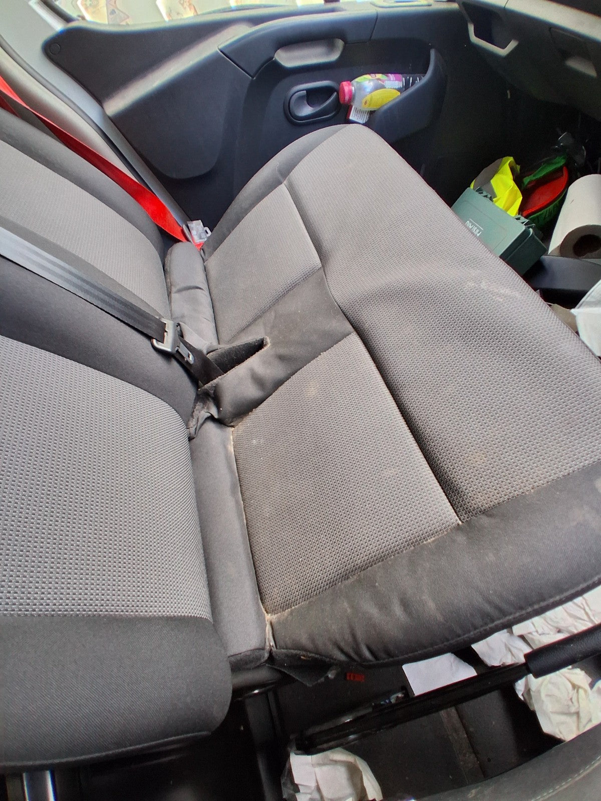 2024 RENAULT MASTER MK3 NSF PASSENGER SIDE FRONT COMPLETE TWIN SEAT FABRIC