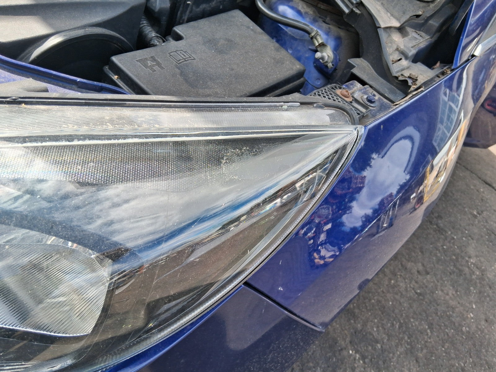 2015 FORD FOCUS MK3 NSF PASSENGER SIDE FRONT HEADLIGHT HEADLAMP F1EB13W030HC