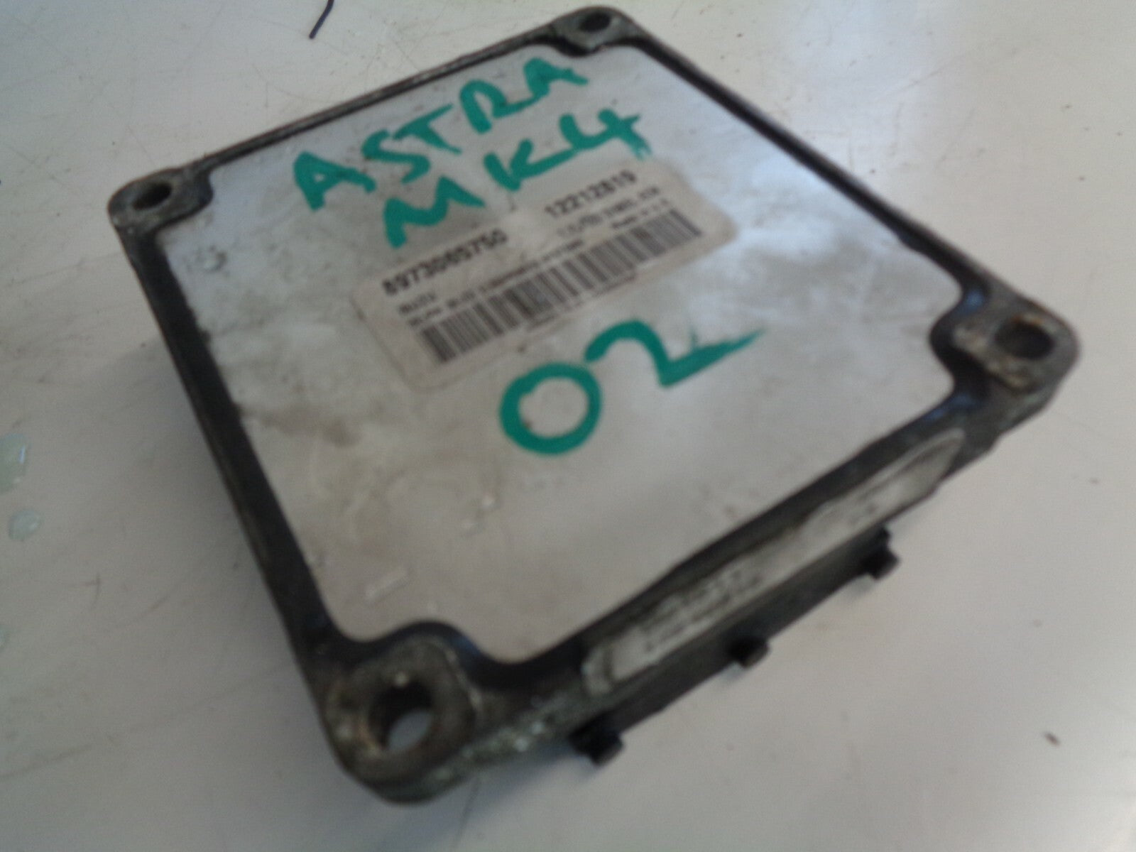 VAUXHALL ASTRA 2002 1.7 DIESEL ENGINE ECU 8973065750 12212819