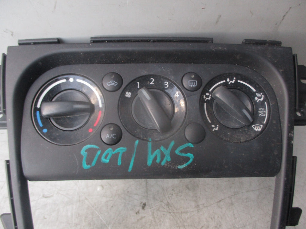 2013 SUZUKI SX4 SZ3 AIR CON HEATER CLIMATE CONTROL SWITCH PANEL 7382479J0