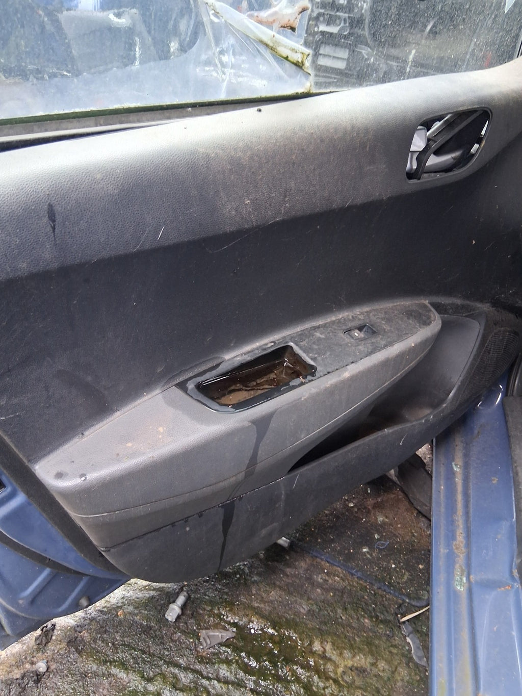 2017 HYUNDAI i10 MK2 NSF PASSENGER SIDE FRONT LEFT DOOR CARD PANEL