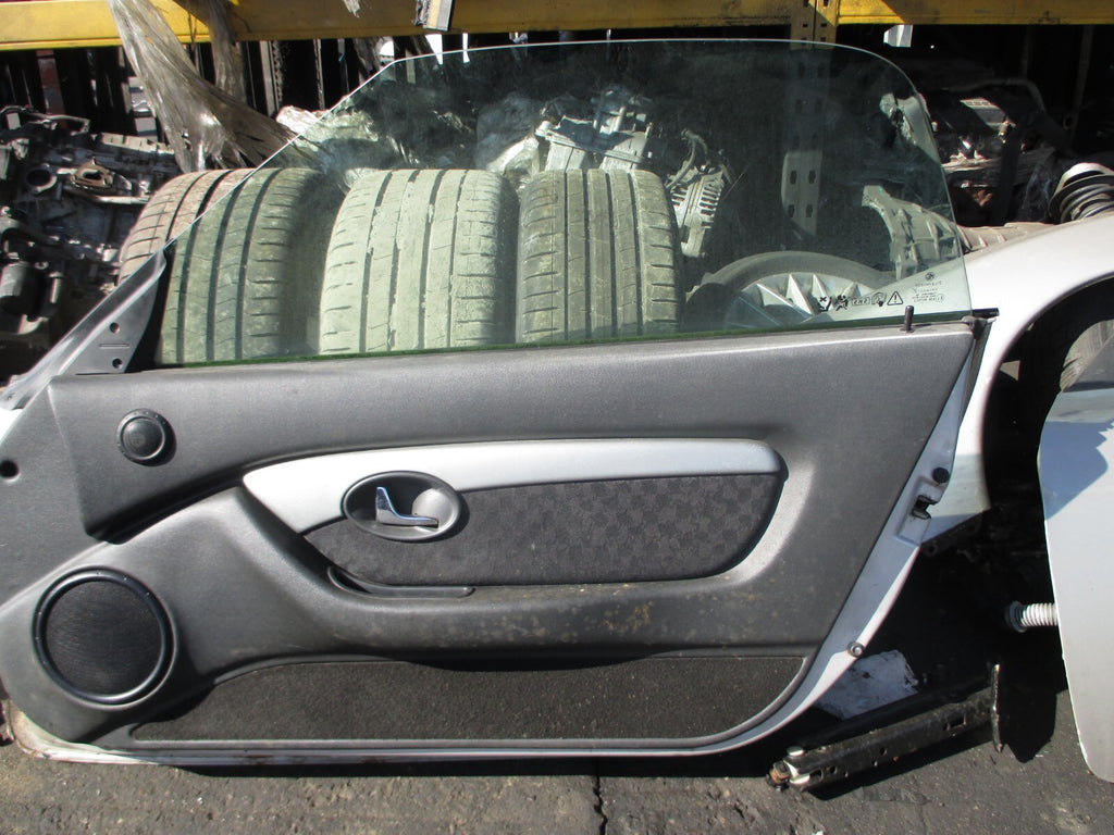 MG MGF 2001 MK1 1.8 OS DRIVER SIDE RIGHT COMPLETE DOOR SILVER