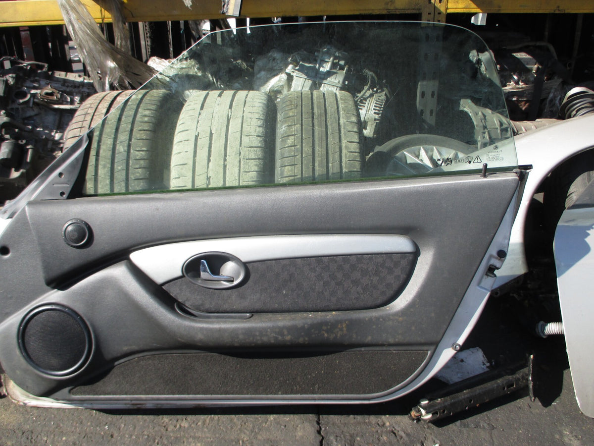 MG MGF 2001 MK1 1.8 OS DRIVER SIDE RIGHT COMPLETE DOOR SILVER