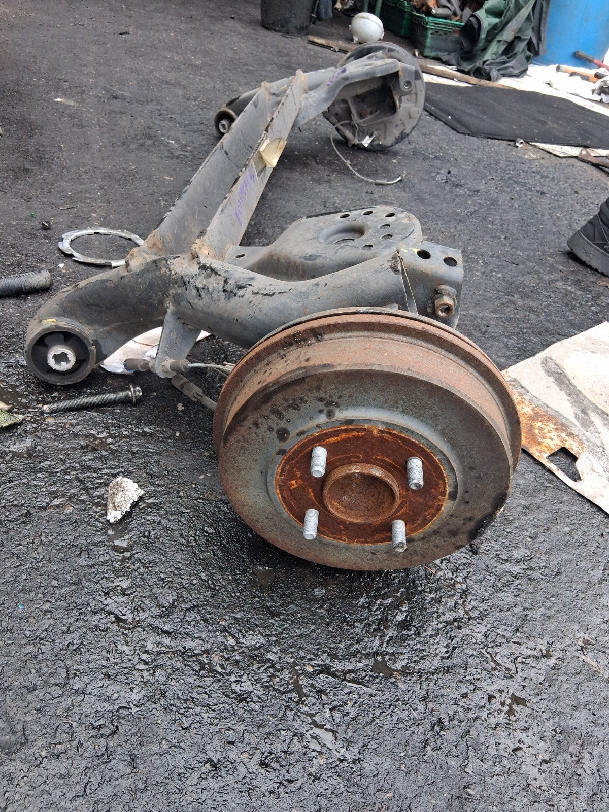2021 FORD ECOSPORT MK2 1.0 PETROL REAR AXLE DISC TYPE