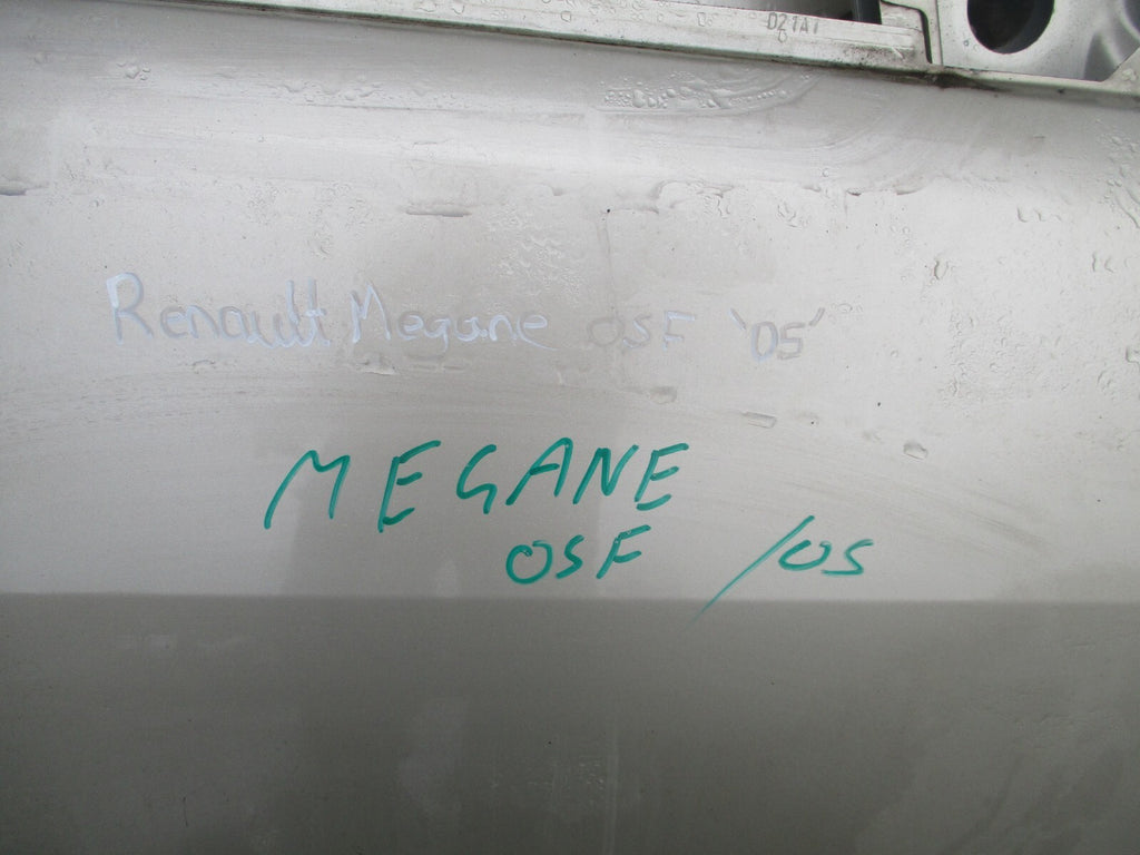 2005 RENAULT MEGANE MK2 OSF DRIVER SIDE FRONT BARE DOOR