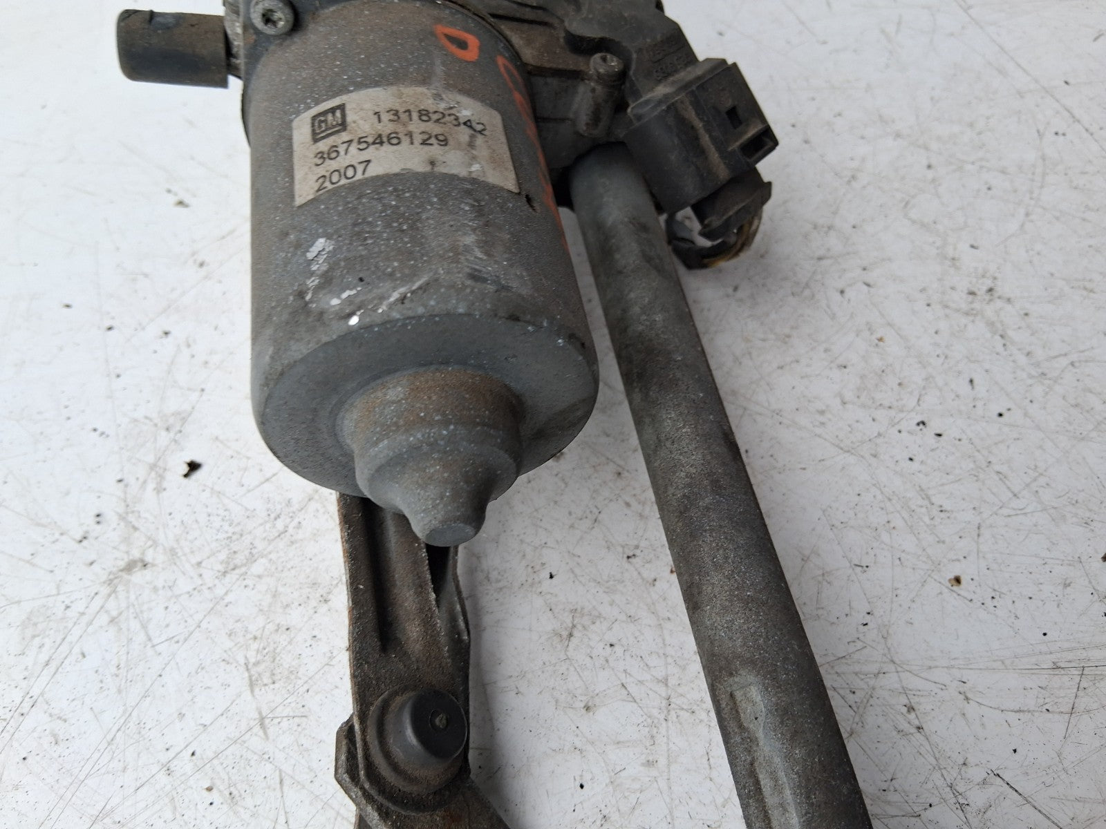 2012 VAUXHALL CORSA D FRONT WIPER MOTOR AND LINKAGE 40506812V